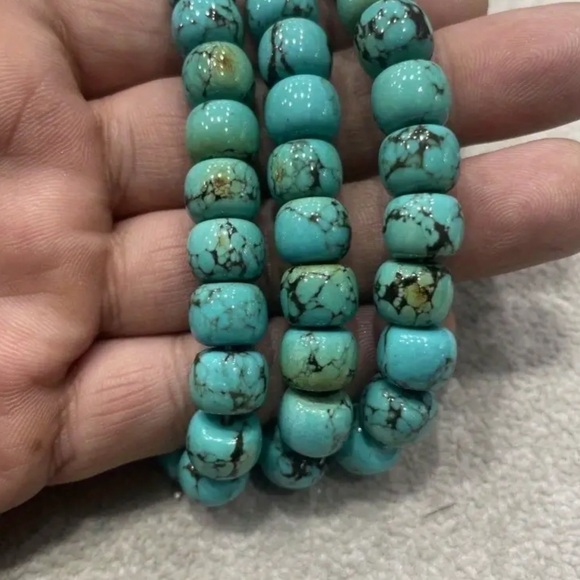 Genuine turquoise bracelet - Picture 2 of 5